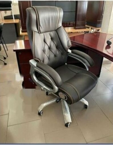 Executive Reclining Quality Leather Office Comfort Chair - B