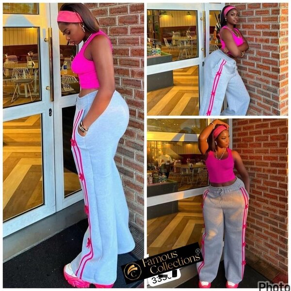 Ensemble de jogging coloré femme