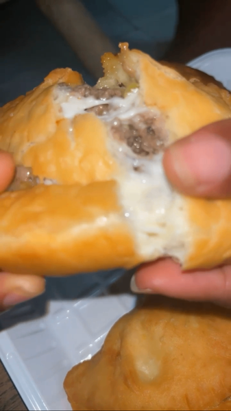 pastels viande et au fromage