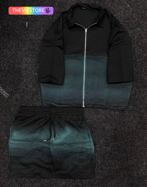 Ensemble dégradé noir-vert