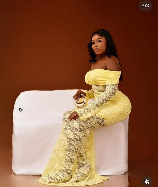 Robe de soirée longue en dentelle