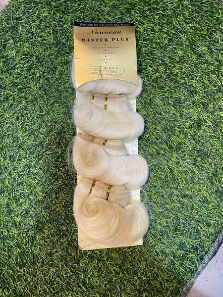 Extensions synthétiques colorées