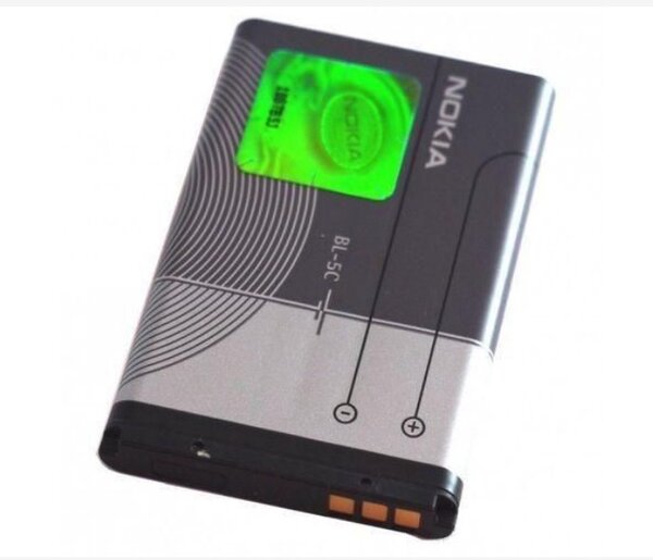 Original Nokia BL-5C Rechargeable Li-ion Battery- 1050mAh