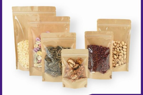 Sachets alimentaires refermables