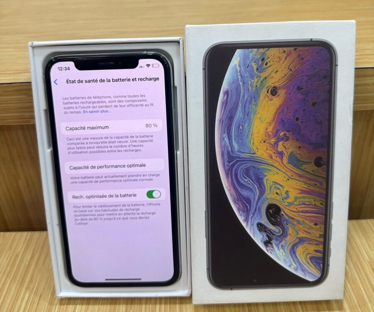 iPhone XS 64GB Argent