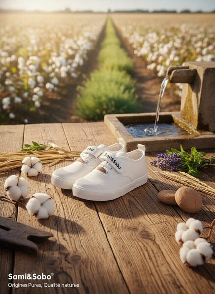 Chaussure enfant blanche1