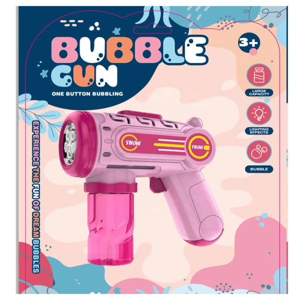 Pistolet à bulles LED enfants