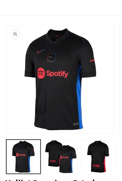 Maillot de Football Noir Homme