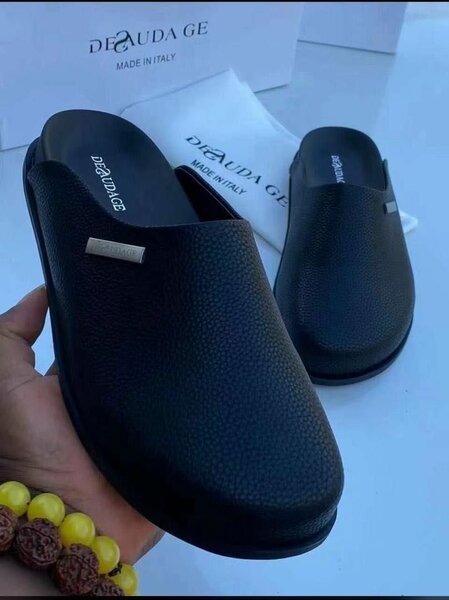 Sabots élégants en cuir