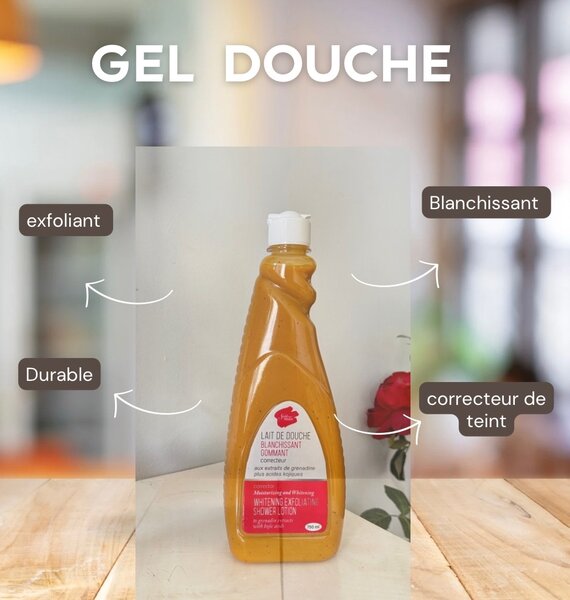 SUBLIME TOUCH GEL DOUCHE  EXFOLIANT & CORRECTEUR DE TEINTE