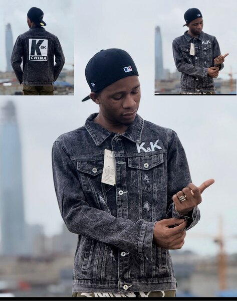 Veste en jean homme K&K