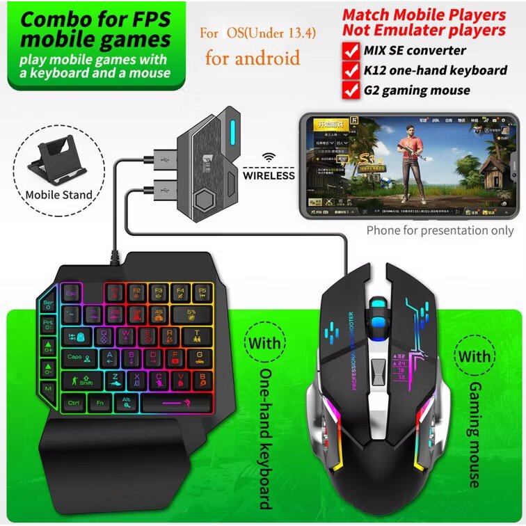 4in1 Mobile Combo Pack - Ultimate Accessory Set