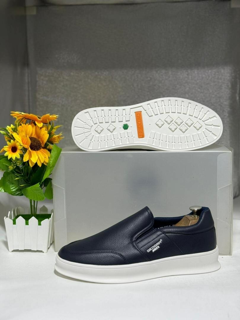 Mocassins en cuir confortables