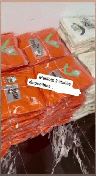 Maillot Côte d'Ivoire