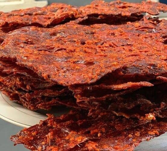 Kilishi ( viande séchée)