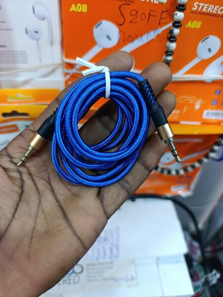 Câble audio AUX tressé 3,5mm