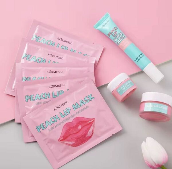 Ensemble Soin Lèvres Pêche