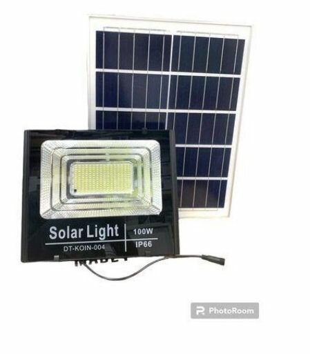 Lampe Solaire LED Extérieure 100W