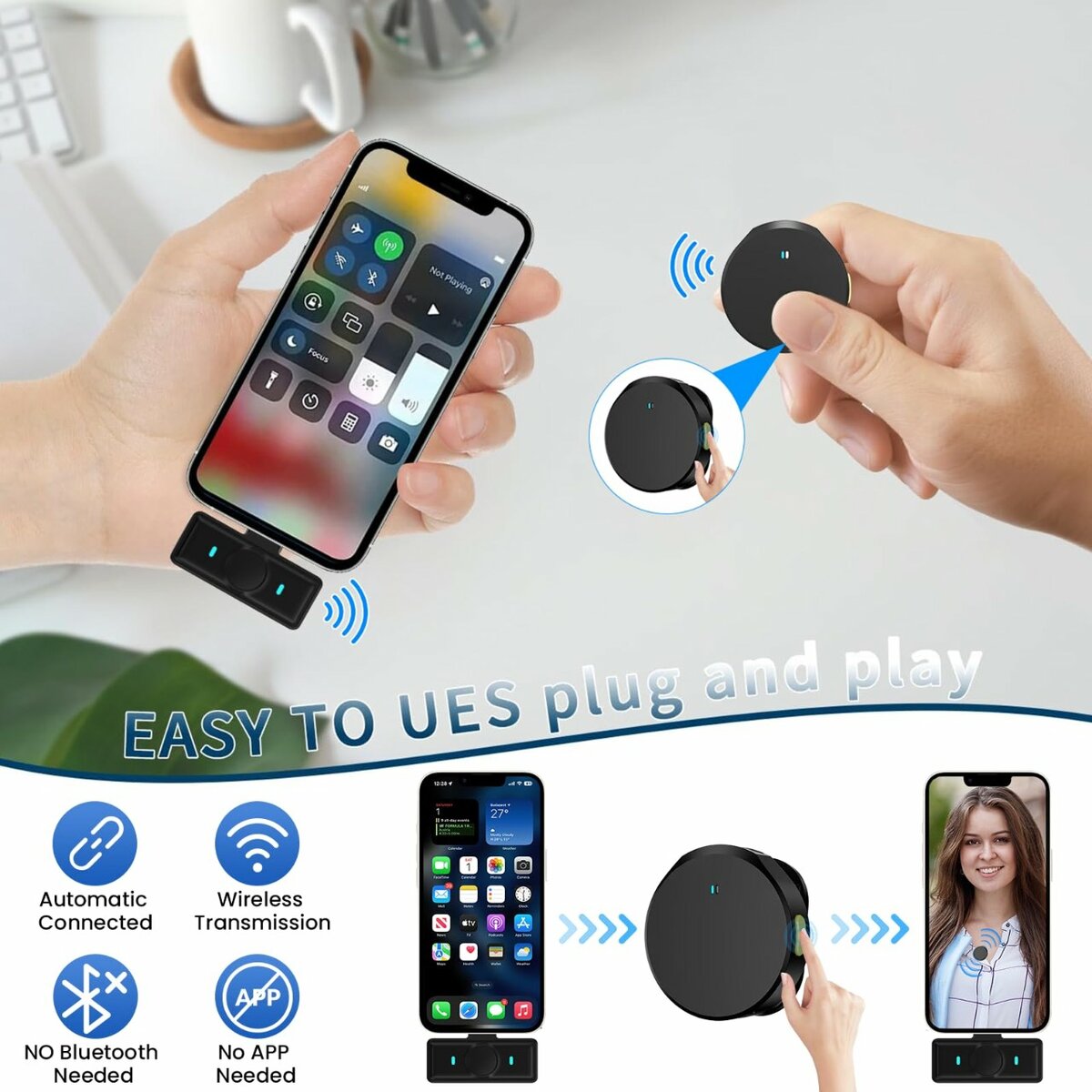 Micro cravate wireless SX-21