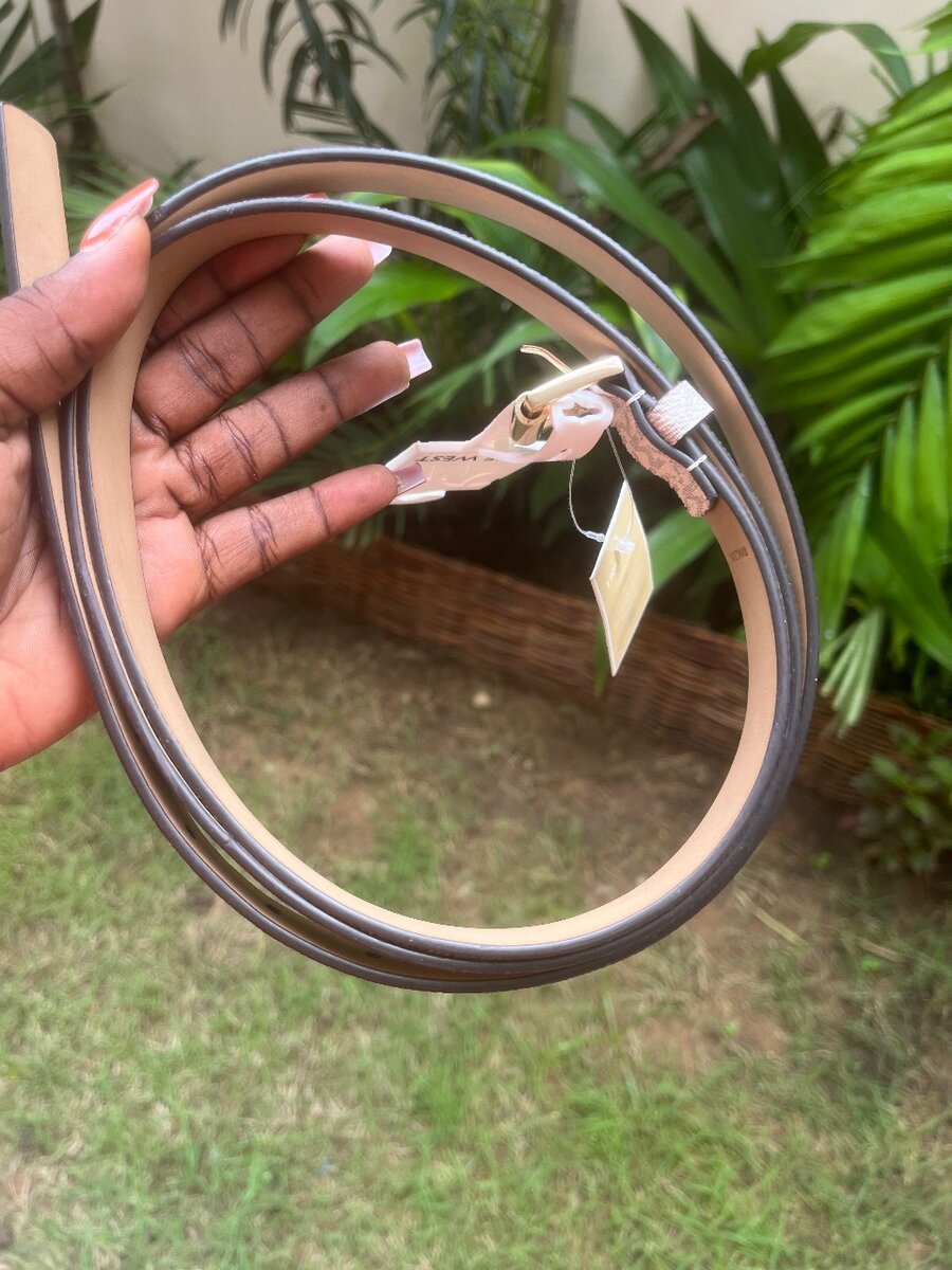 Ceinture en cuir élégante