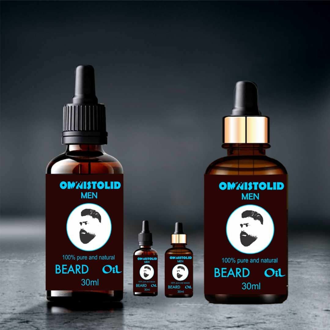 Omnistolid beard oil