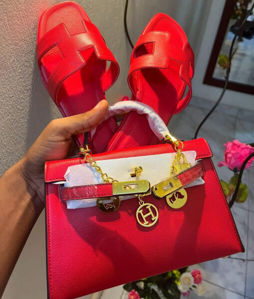 Ensemble de sandales et sac