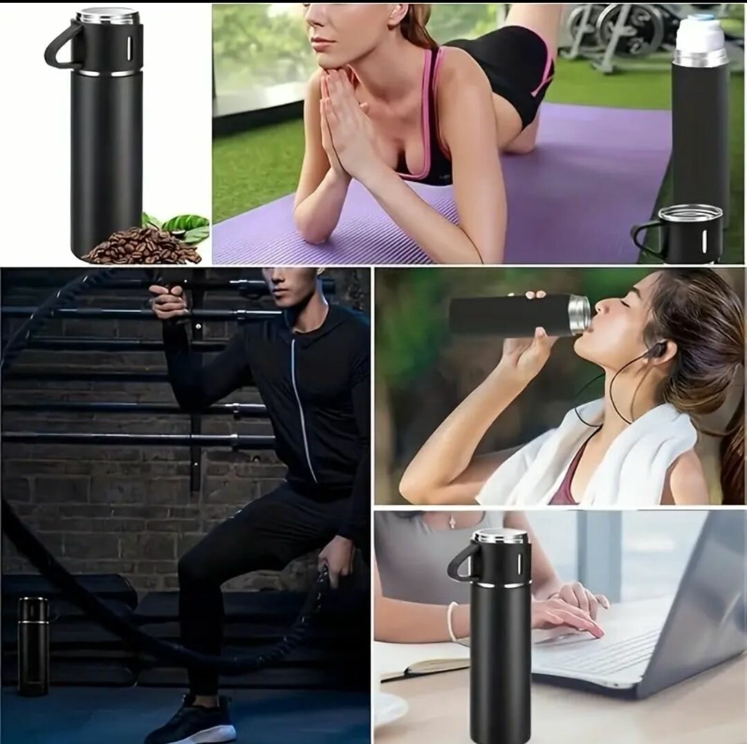 Bouteille Isotherme 500ml Acier