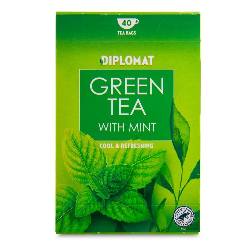 Diplomat Green Tea 40 Pack