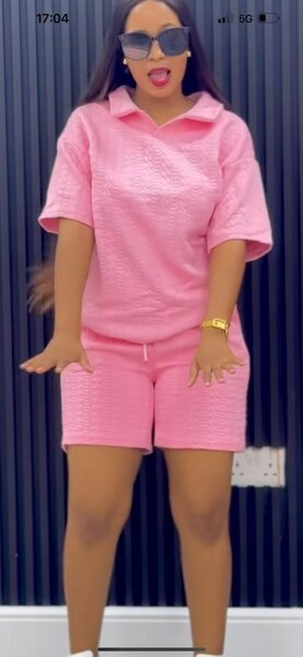 Tenue décontractée rose