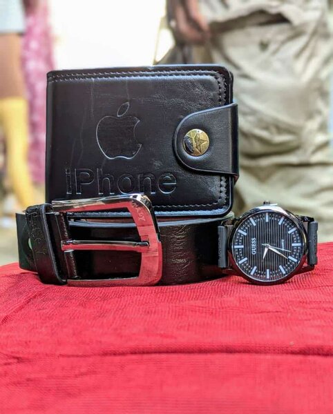 Men's belts and wallets