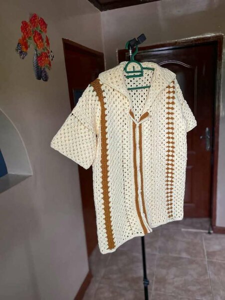 Robe crochet bohème élégante