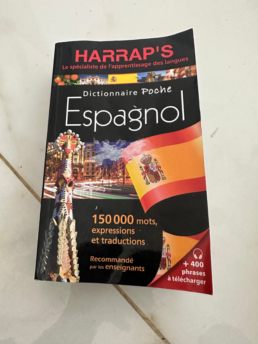 Dictionnaire Poche Espagnol Harrap's