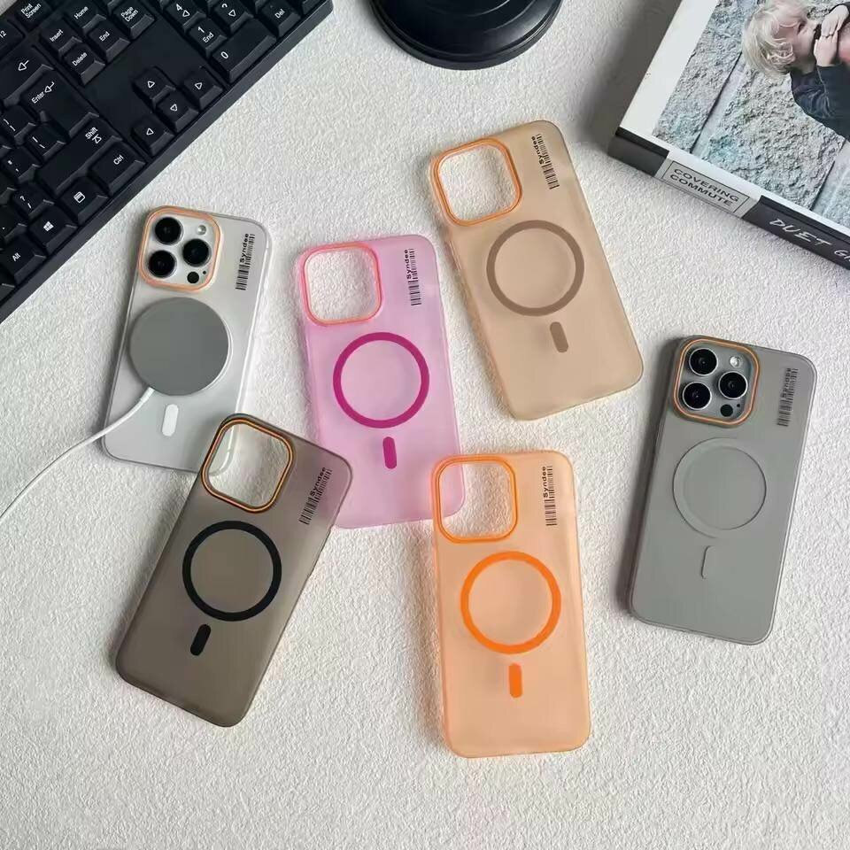 Coque Magnétique Givrée iPhone