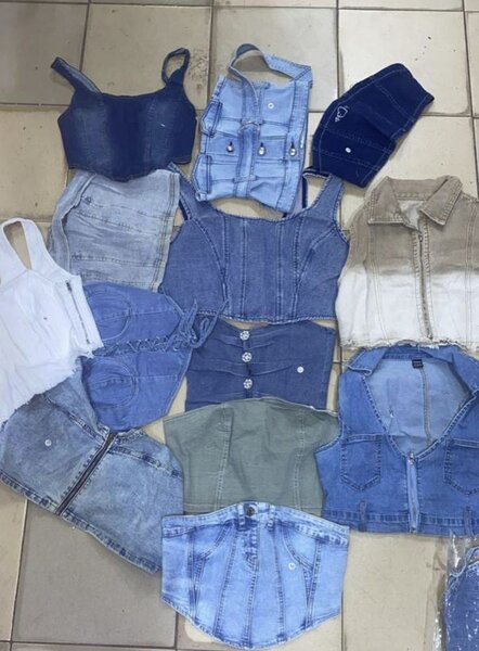 Tops en denim élégants