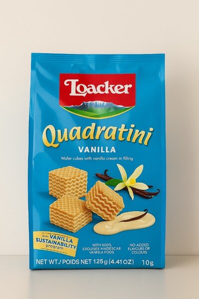 Biscuits Loacker Quadratini Vanille