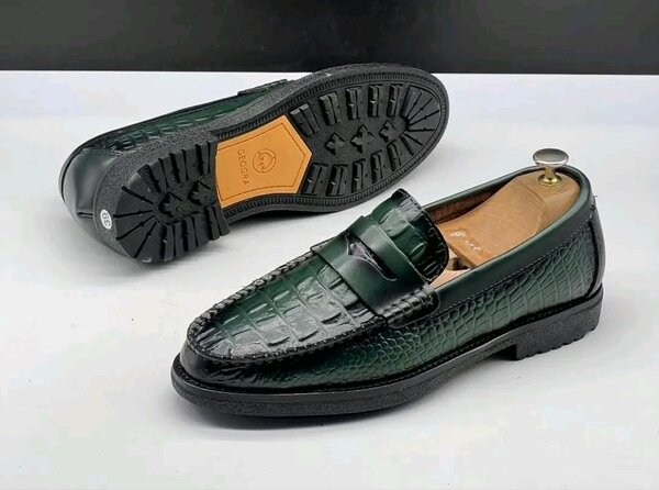 Mocassins en cuir pour hommes