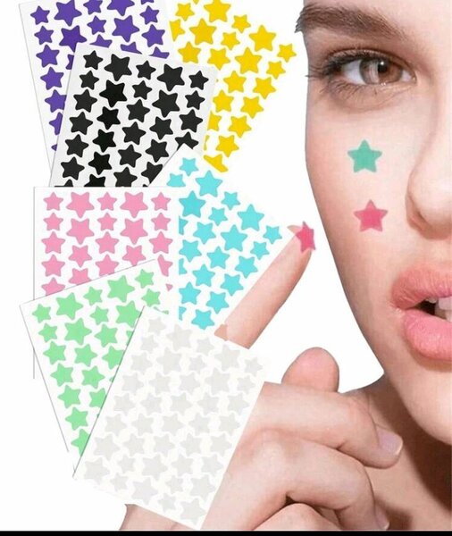 Adhésifs anti-acné étoiles 6