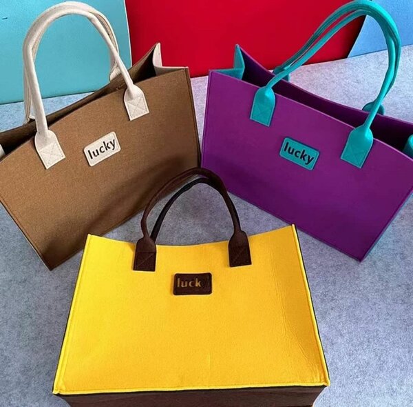 Sac cabas coloré Lucky