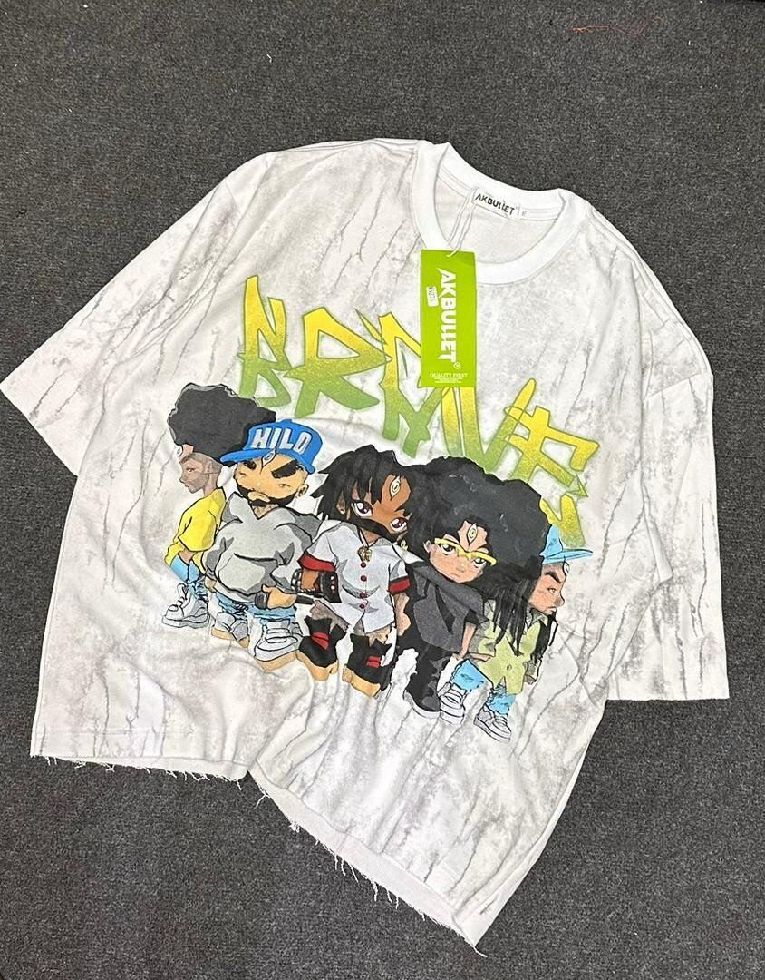 T-shirt graphique tendance