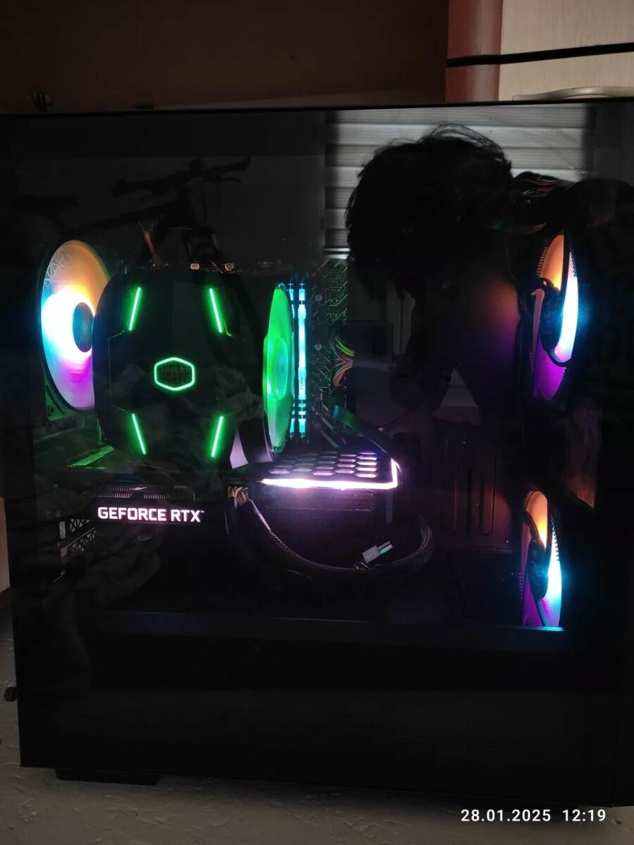 Мощный игровой компьютер+ Монитор