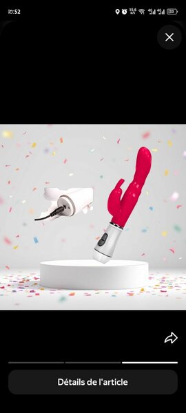 Vibromasseur Rabbit Électrique