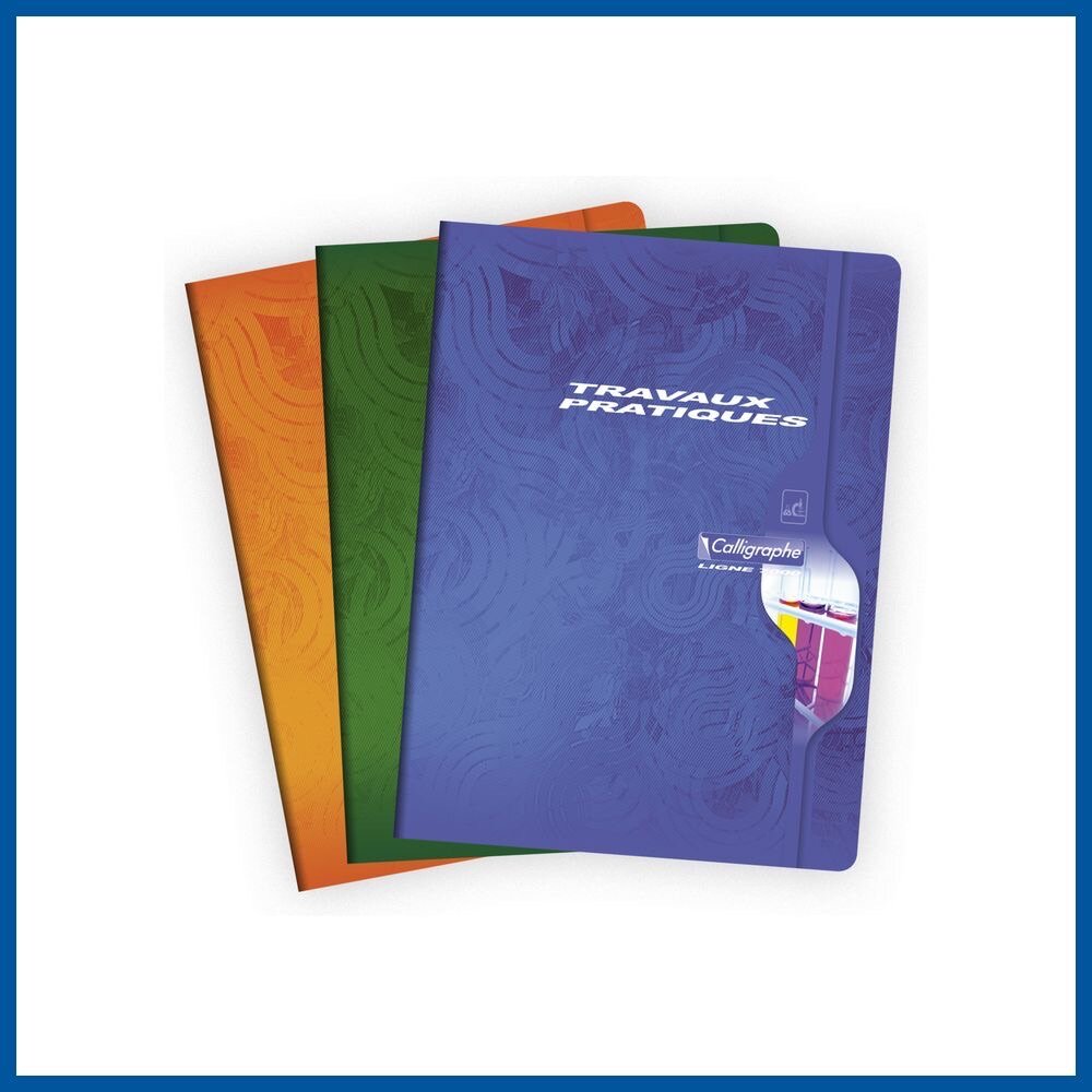 Cahiers pratiques colorés A4