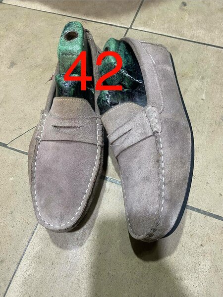 Mocassins en daim élégants