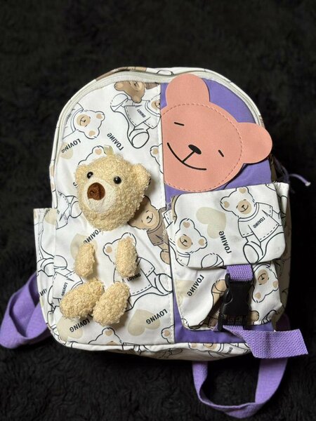 Sac à dos enfant ourson mignon