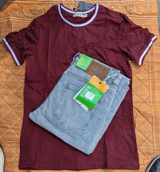 Combo ( t shirt and jean ) 