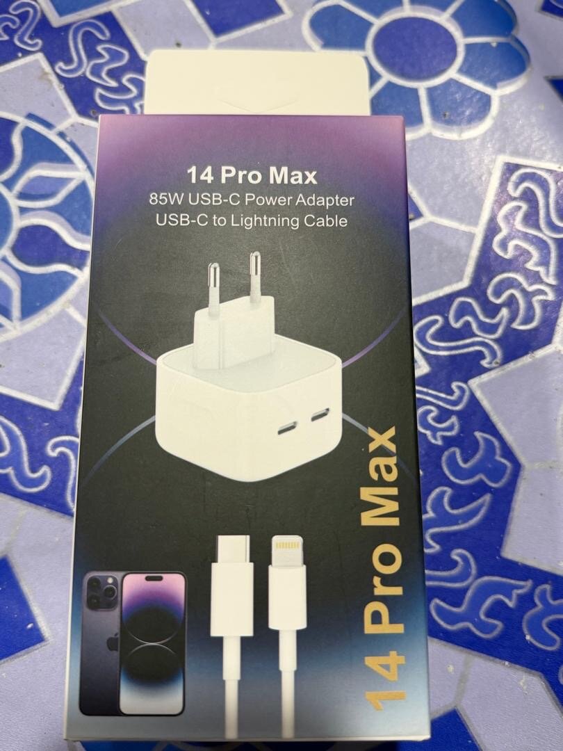 Chargeur USB-C 85W pour iPhone 14 Pro Max