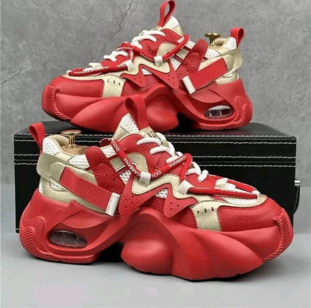 Baskets Chunky Colorées