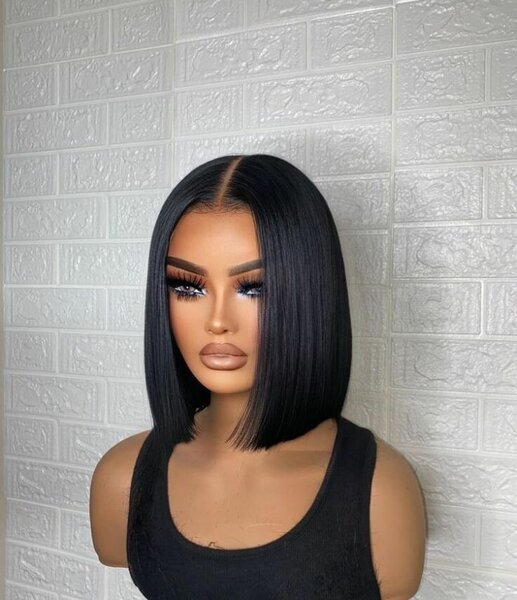 Perruque carré élégant