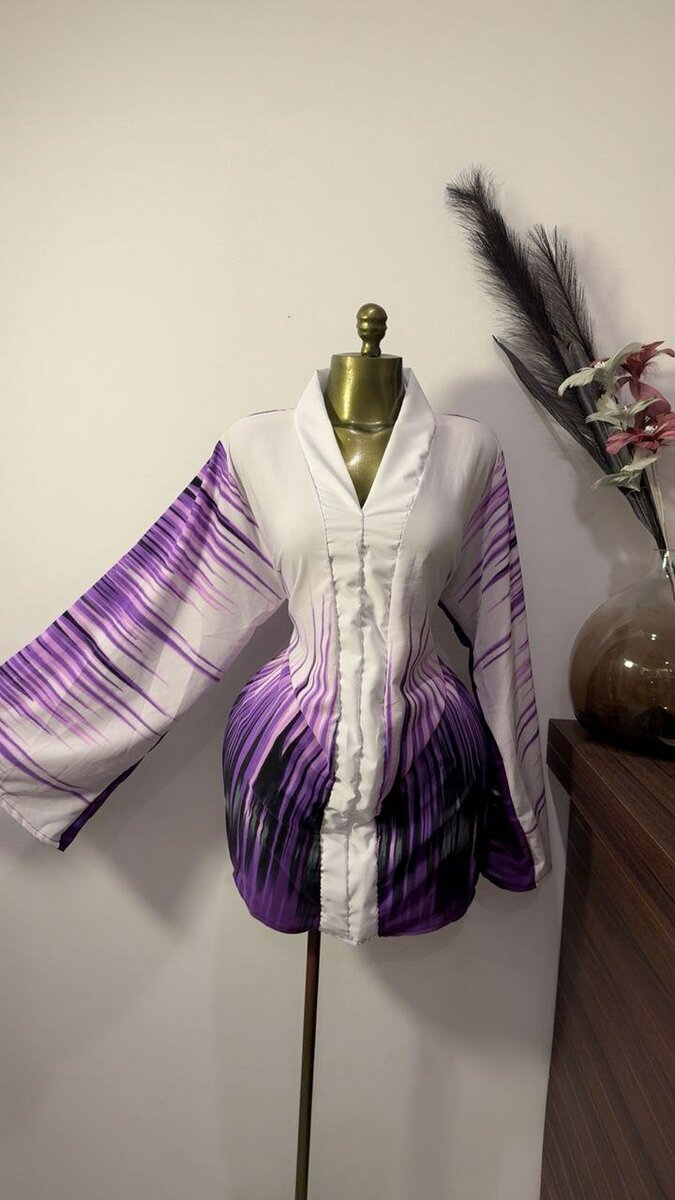 Robe imprimée élégante