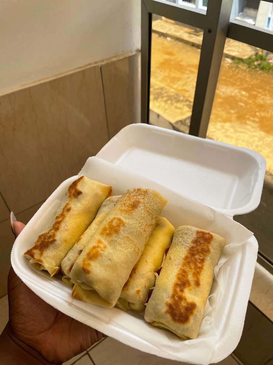 Crêpes à la viande hachée